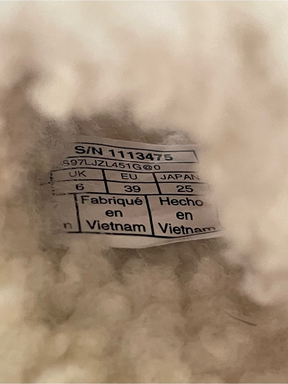 UGG Fluffita Slide Sandals in Off-White - Picture 13 of 14